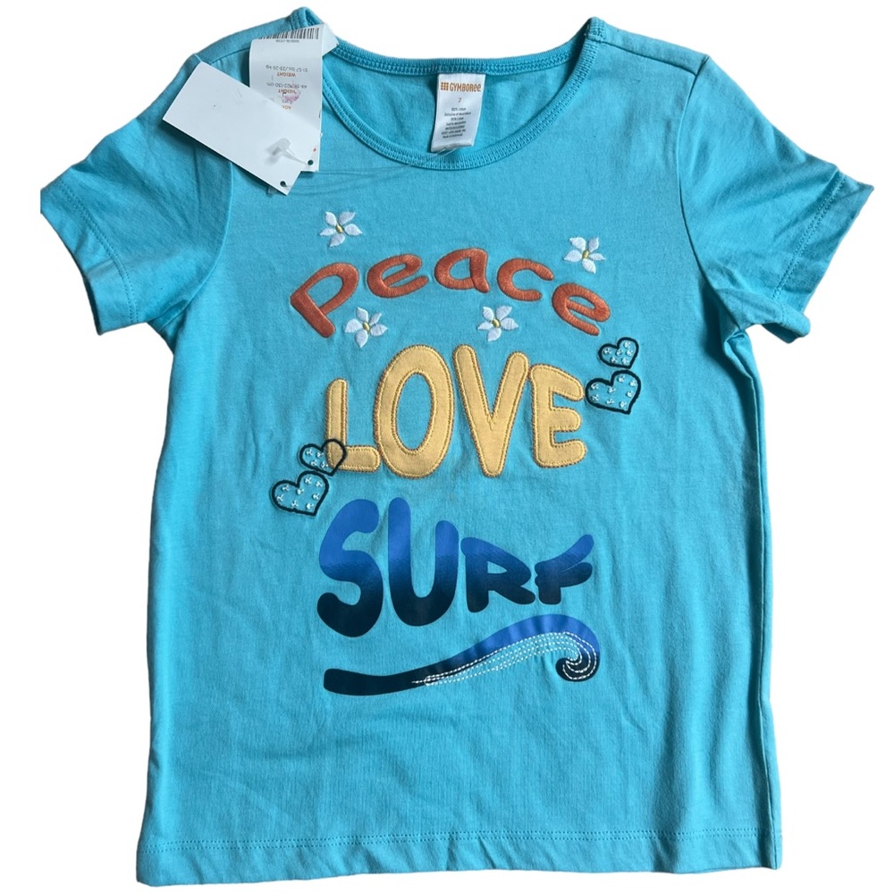 Gymboree Girls Top Short Sleeve NWT SIZE 7